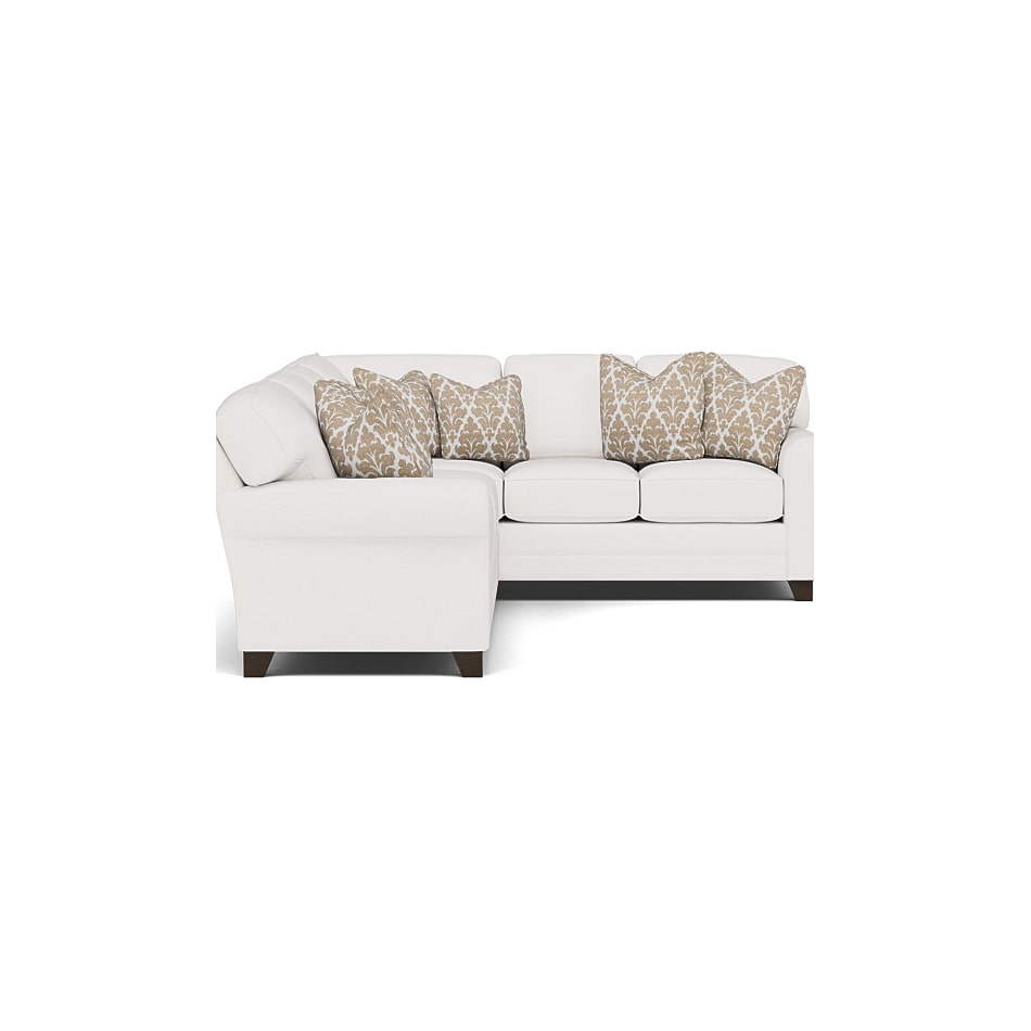 king hickory beige sta fab sectional pieces pkg  