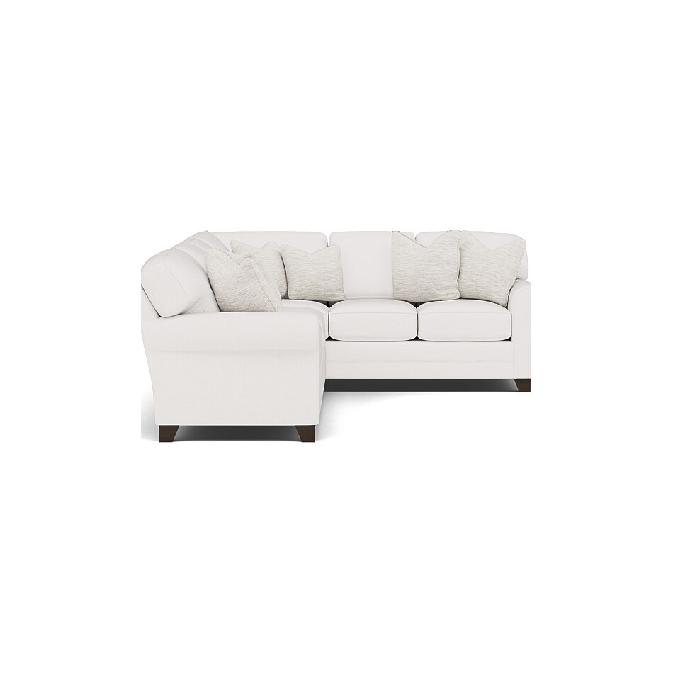 king hickory beige sta fab sectional pieces pkg  