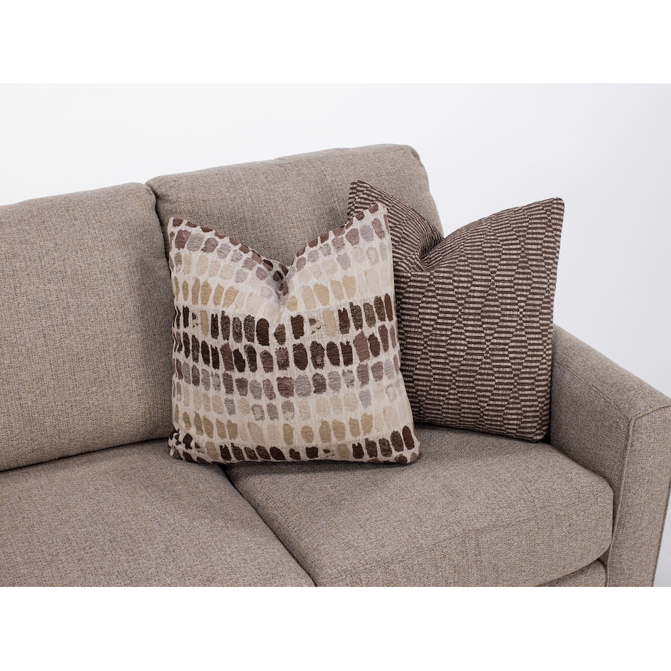 king hickory beige sta fab sectional pieces pkg  