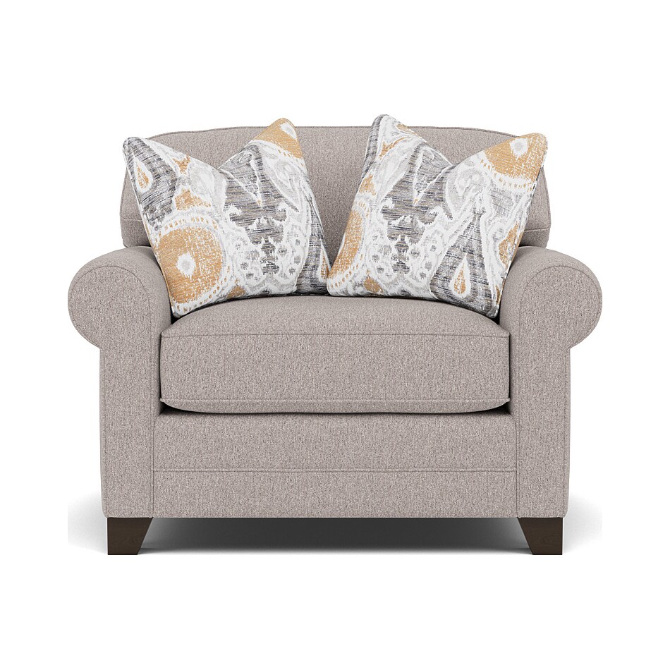 king hickory brown chair   