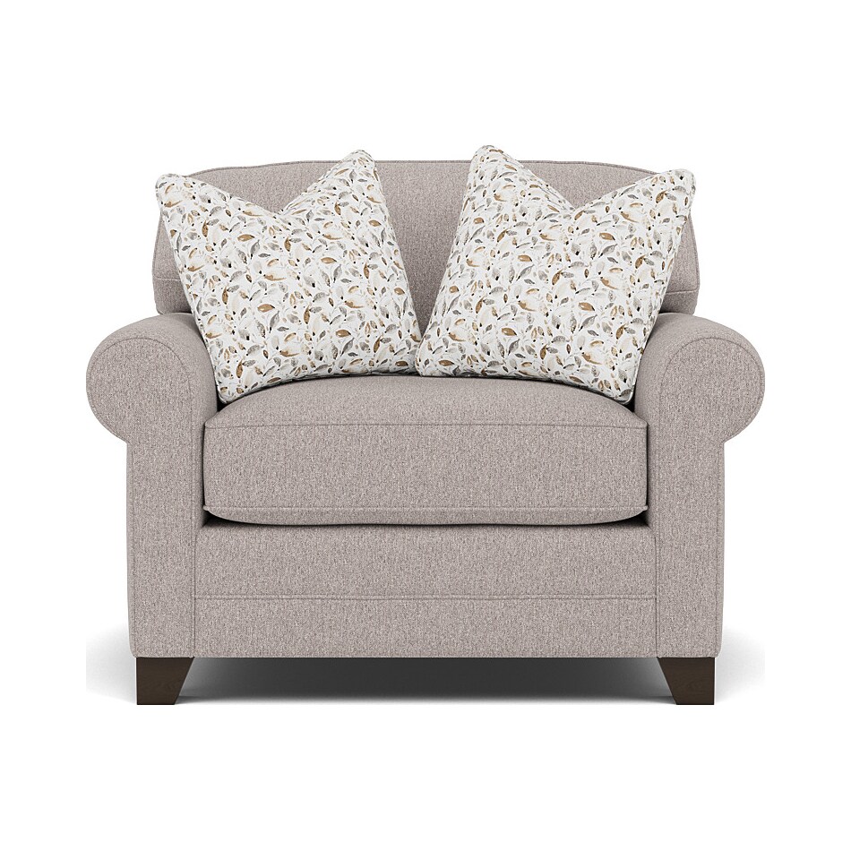 king hickory brown chair   