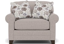 king hickory brown chair   