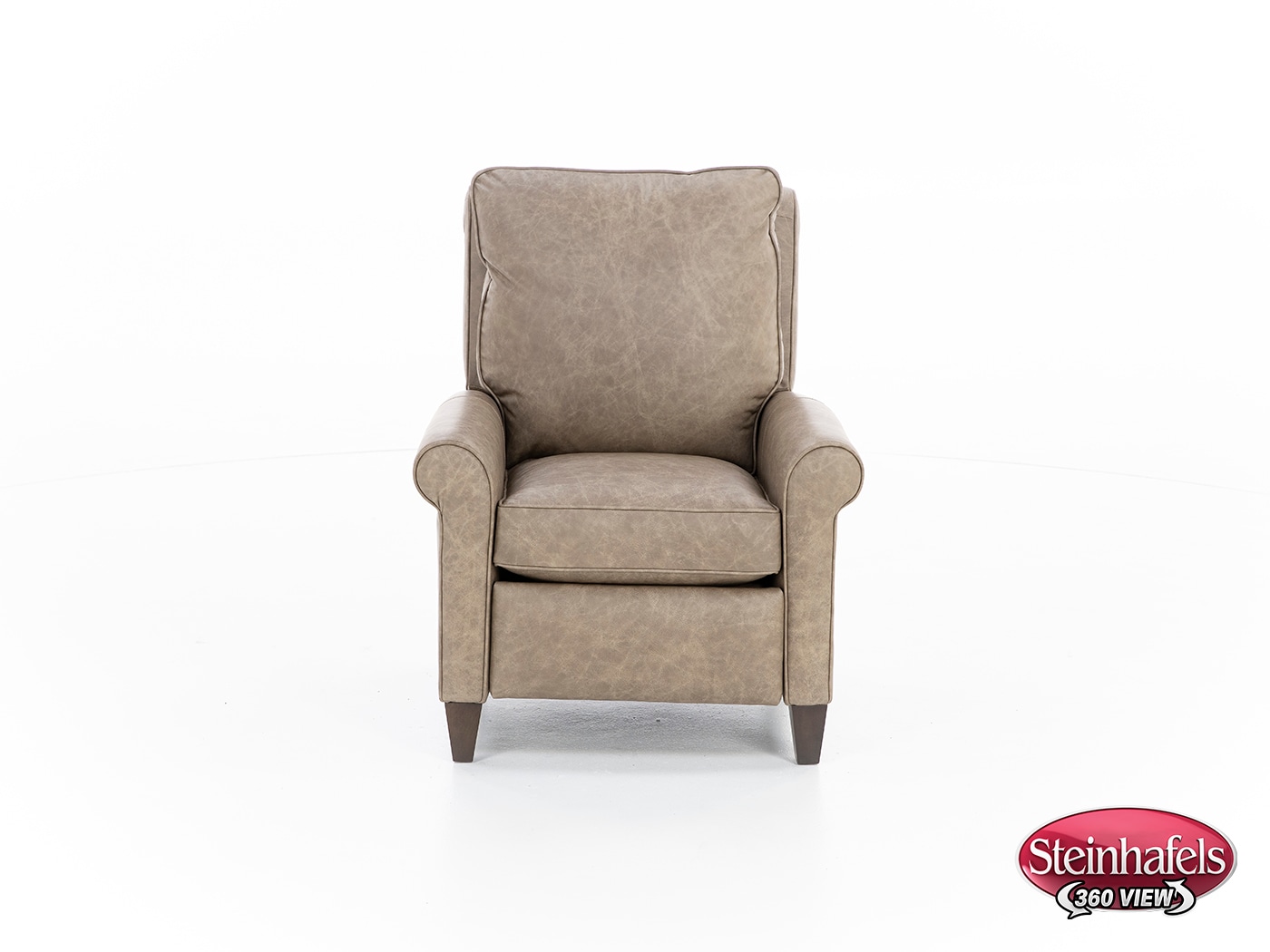 king hickory brown recliner  image   