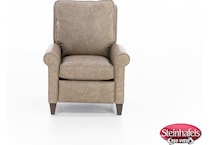 king hickory brown recliner  image   