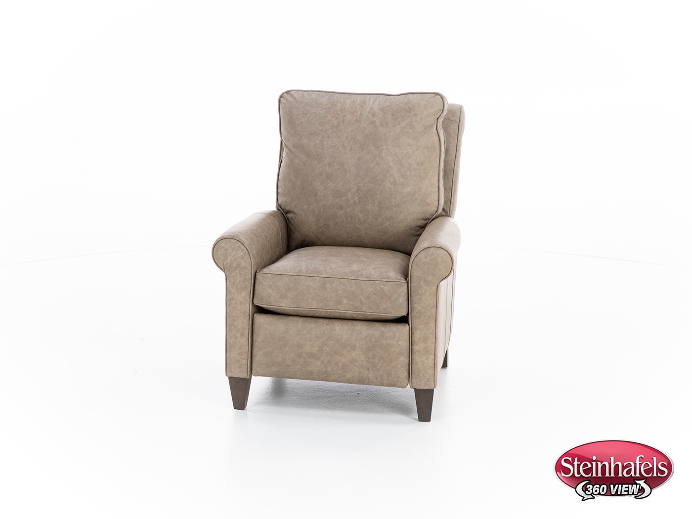 king hickory brown recliner  image   
