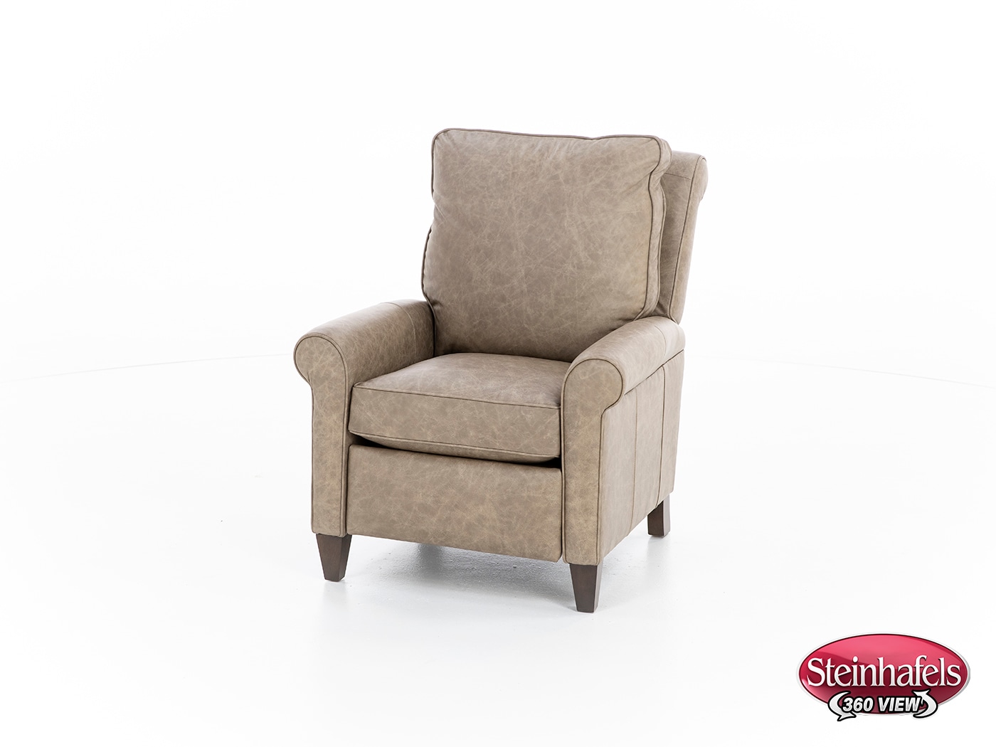 king hickory brown recliner  image   