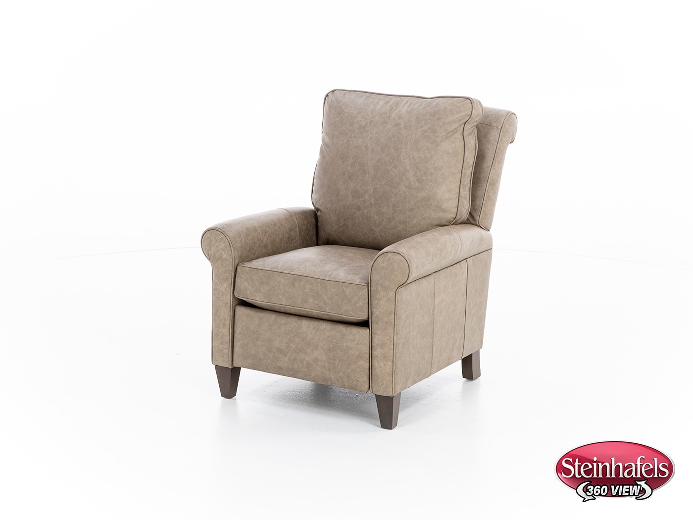 king hickory brown recliner  image   