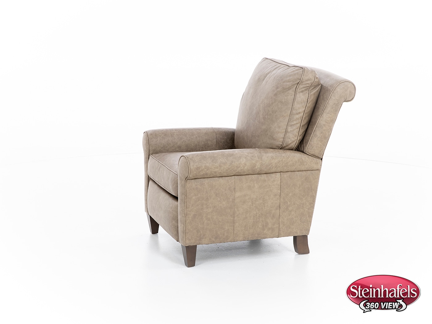 king hickory brown recliner  image   