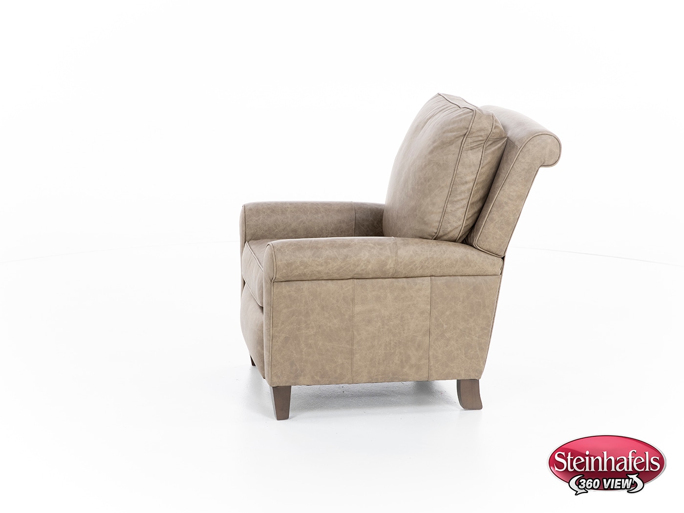 king hickory brown recliner  image   
