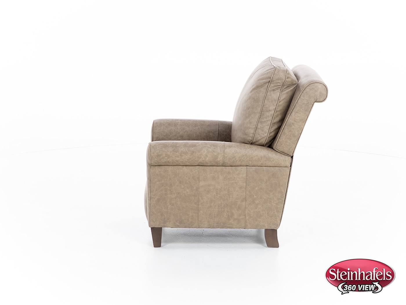 king hickory brown recliner  image   