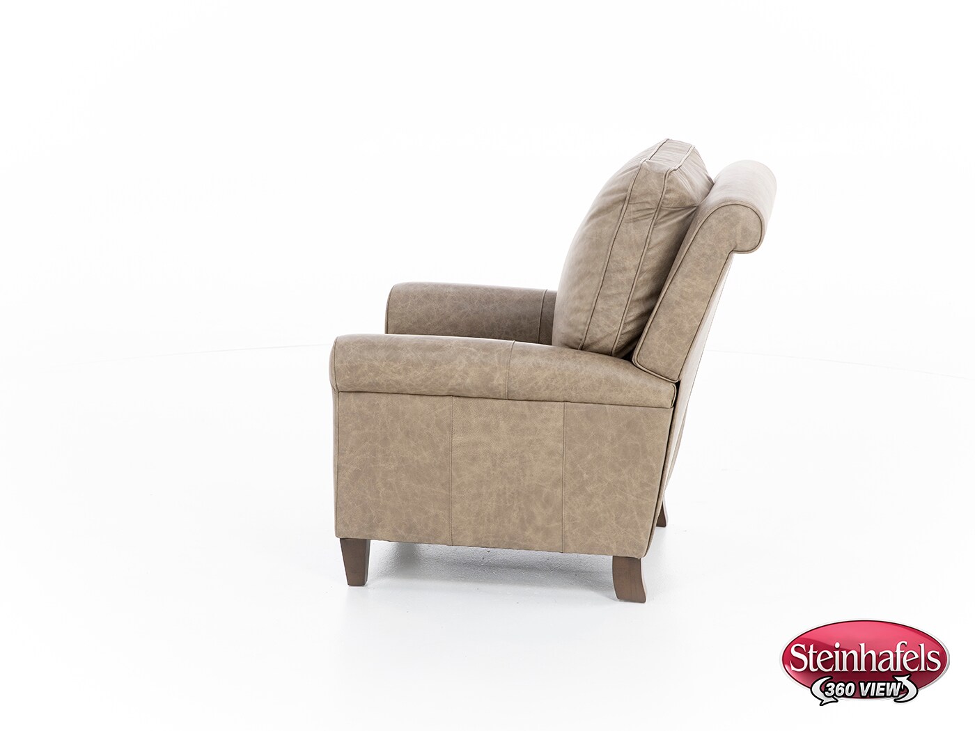 king hickory brown recliner  image   