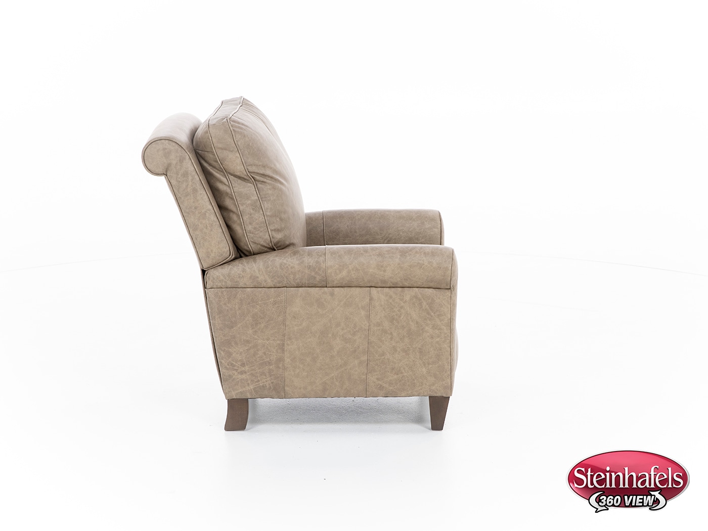 king hickory brown recliner  image   