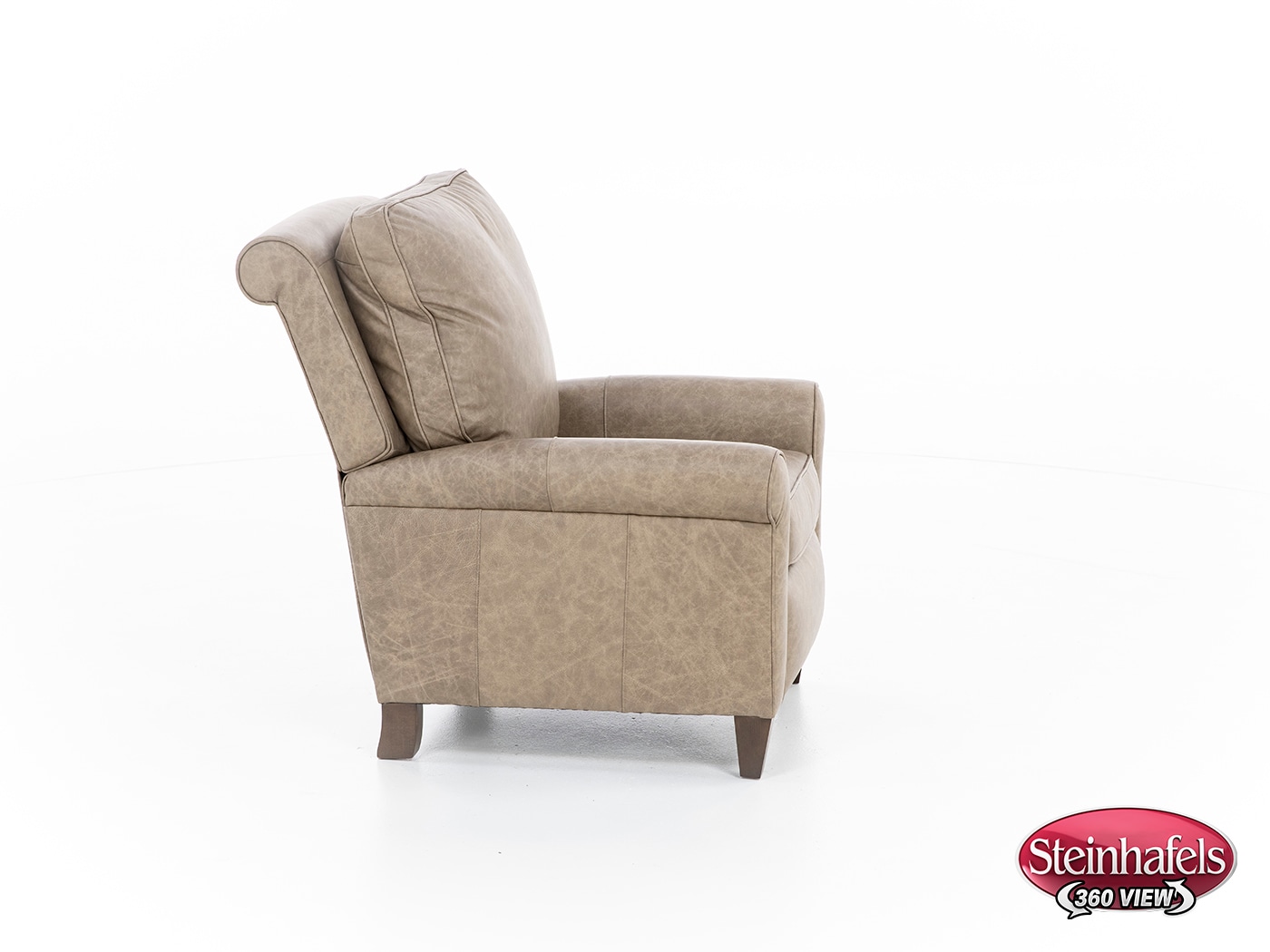 king hickory brown recliner  image   