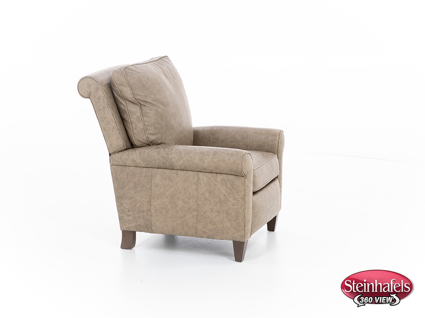 king hickory brown recliner  image   