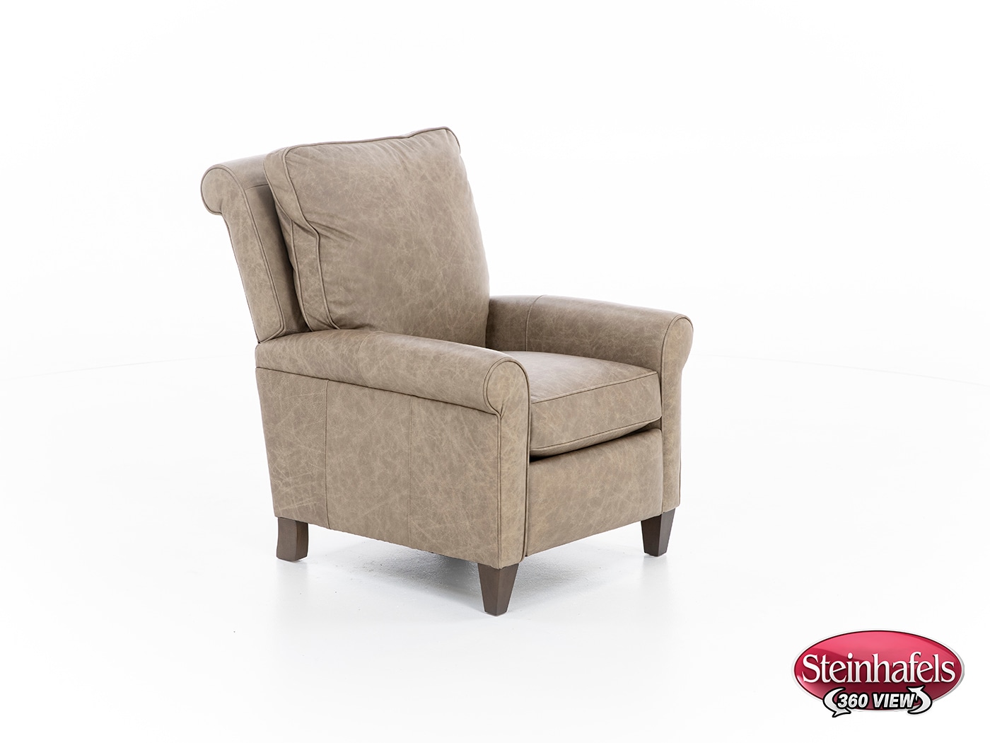 king hickory brown recliner  image   