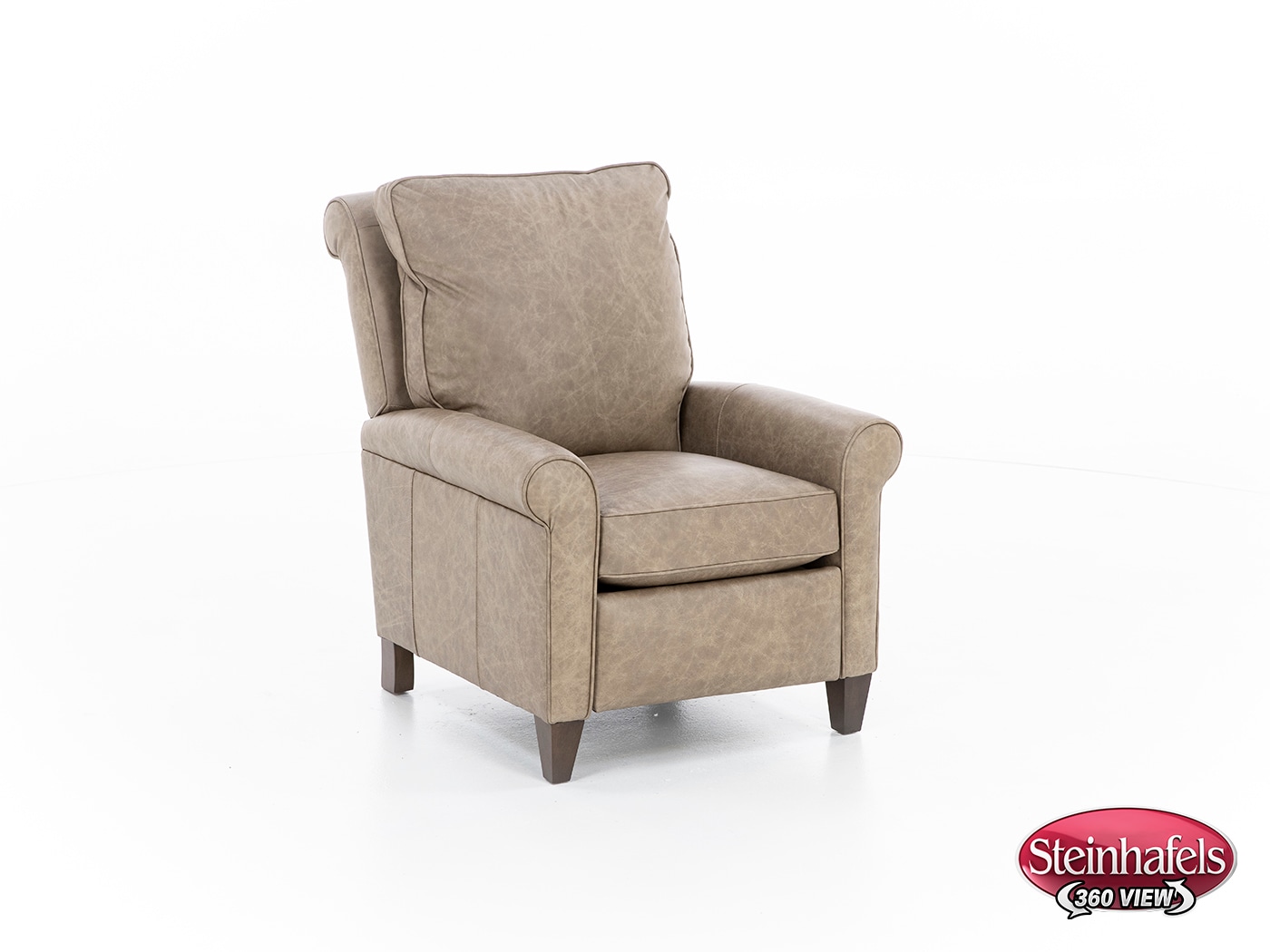 king hickory brown recliner  image   
