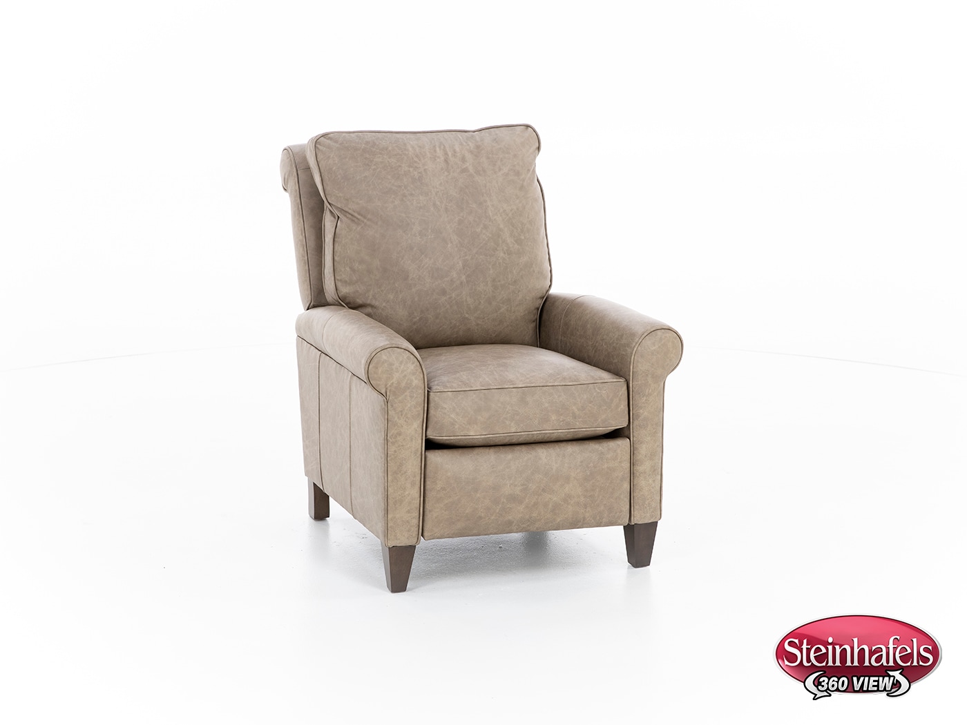 king hickory brown recliner  image   
