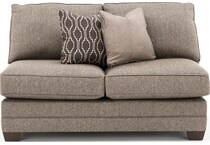 king hickory brown sta fab sectional pieces zpkg  