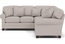 king hickory brown sta fab sectional pieces pkg  