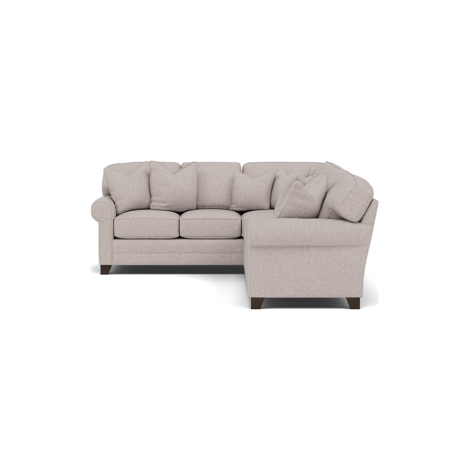 king hickory brown sta fab sectional pieces pkg  
