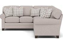 king hickory brown sta fab sectional pieces pkg  