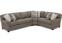 king hickory brown sta fab sectional pieces zpkg  