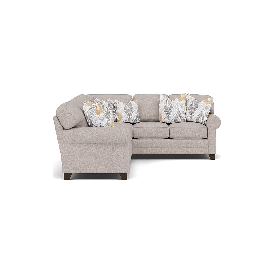 king hickory brown sta fab sectional pieces pkg  