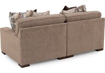 king hickory brown sta fab sectional pieces pkg  