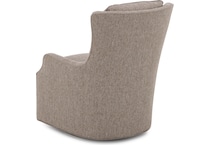 king hickory brown swivel chair z  