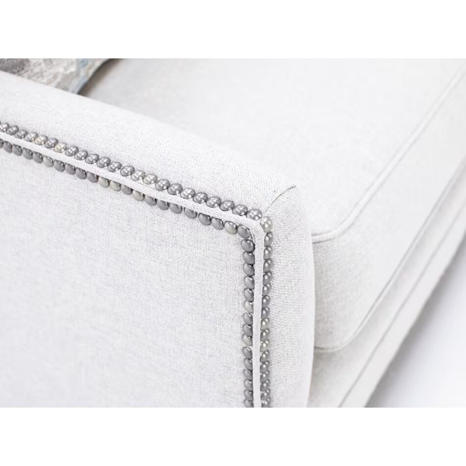 king hickory grey settee   