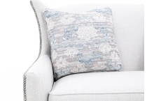 king hickory grey settee   