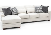 king hickory grey sta fab sectional pieces zpk  