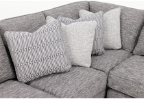 king hickory grey sta fab sectional pieces pkg  