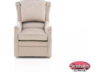 king hickory grey swivel chair  image   