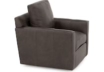king hickory grey swivel chair z  