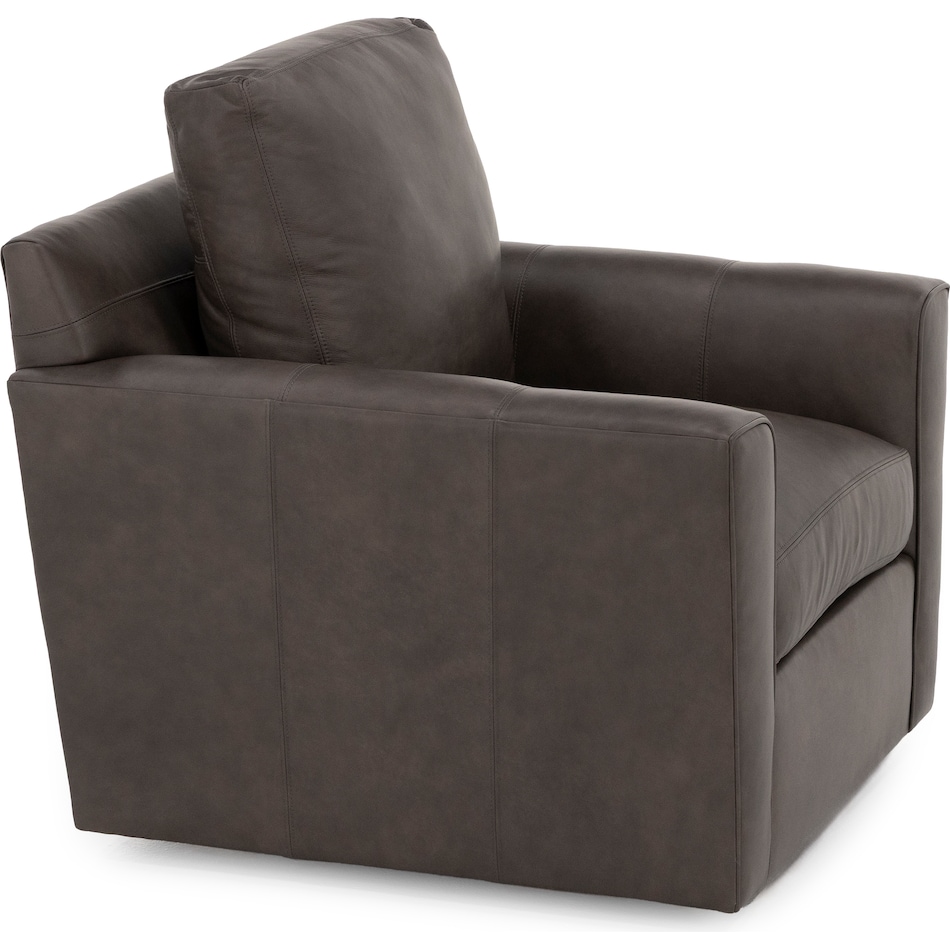 king hickory grey swivel chair z  