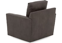 king hickory grey swivel chair z  
