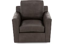 king hickory grey swivel chair z  