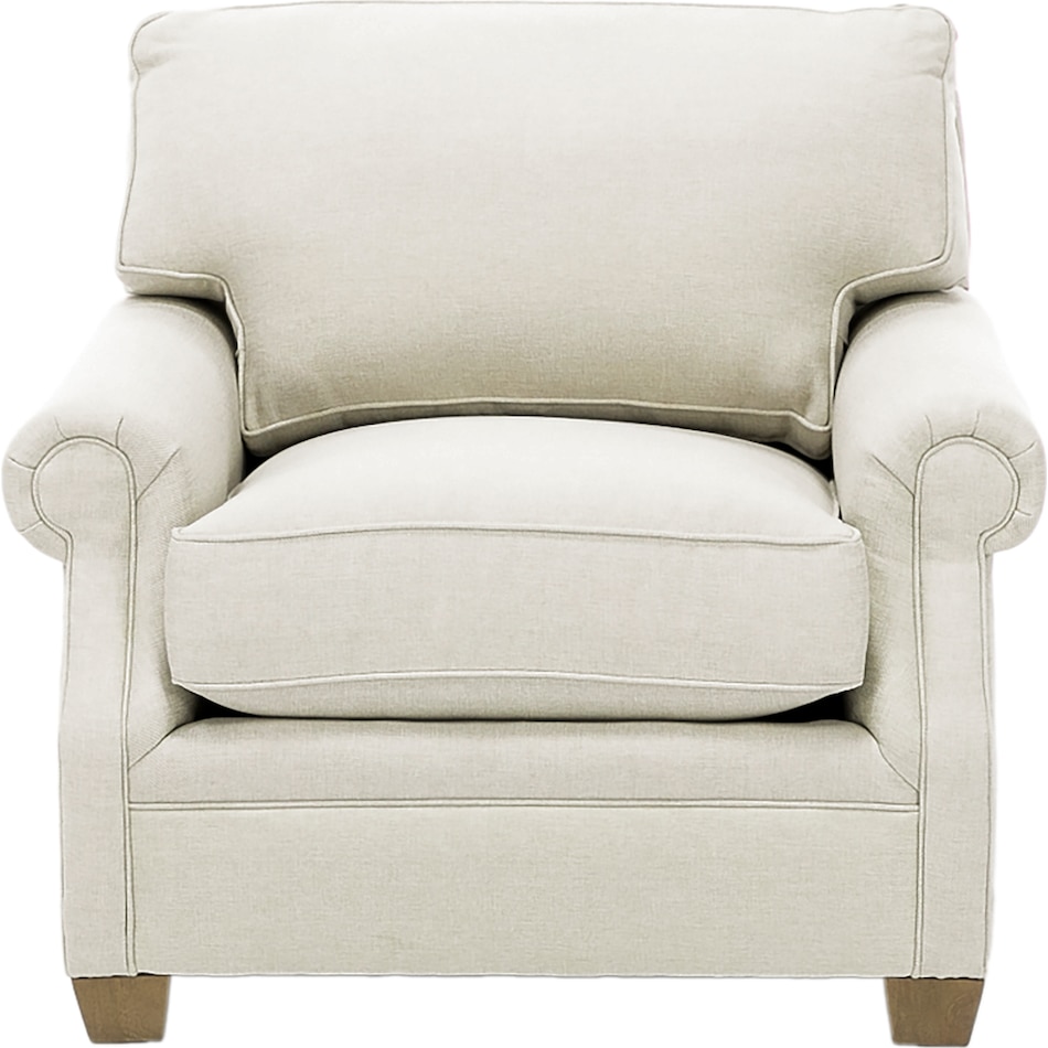 king hickory white chair   