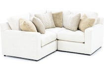 king hickory white sta fab sectional pieces pkg  