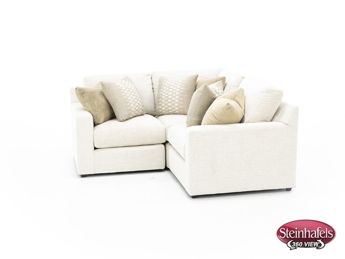 king hickory white sta fab sectional pieces  image pkg  