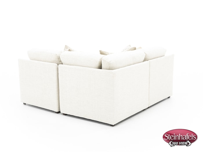 king hickory white sta fab sectional pieces  image pkg  