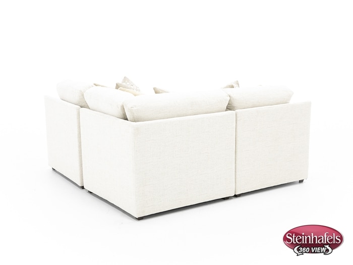 king hickory white sta fab sectional pieces  image pkg  