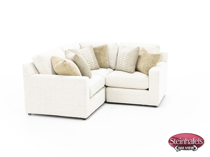 king hickory white sta fab sectional pieces  image pkg  