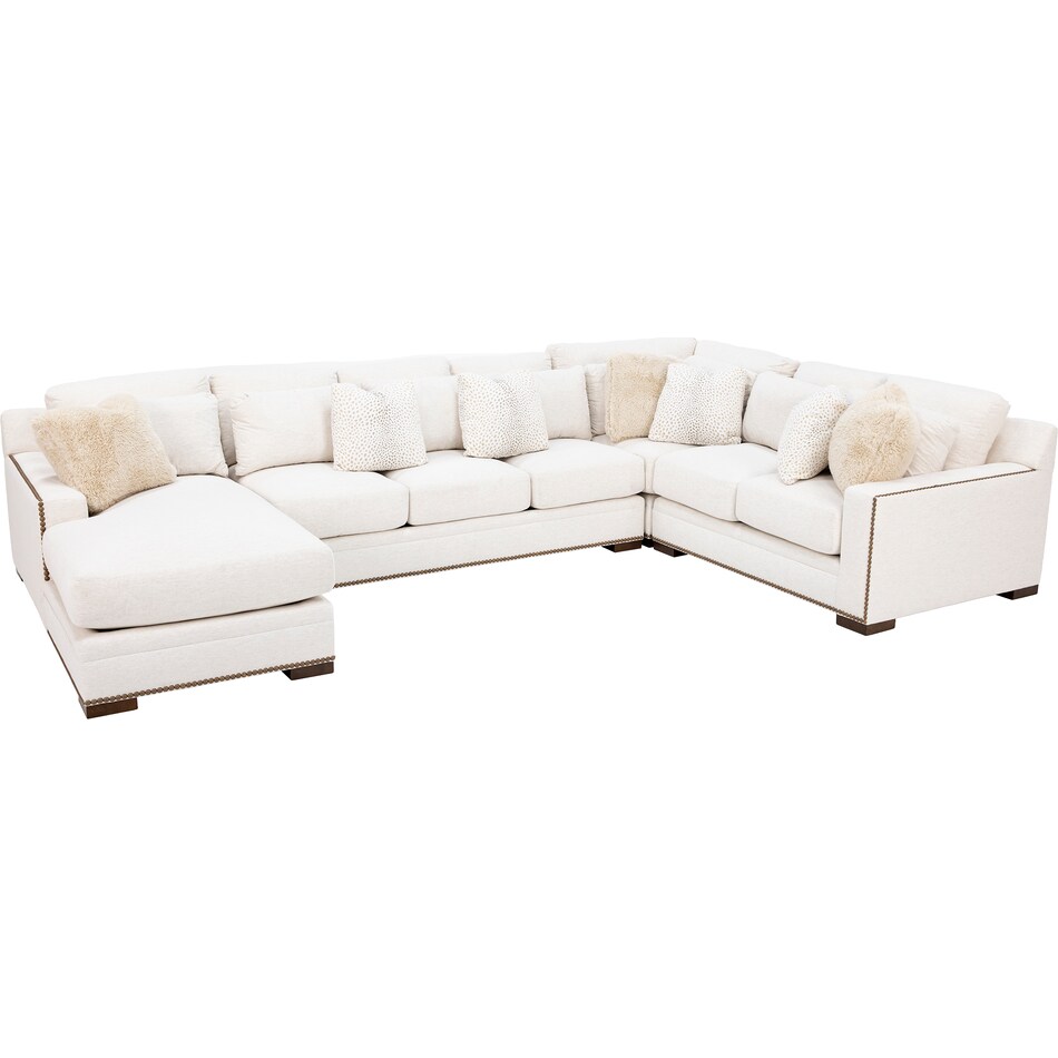 king hickory white sta fab sectional pieces qpkg  