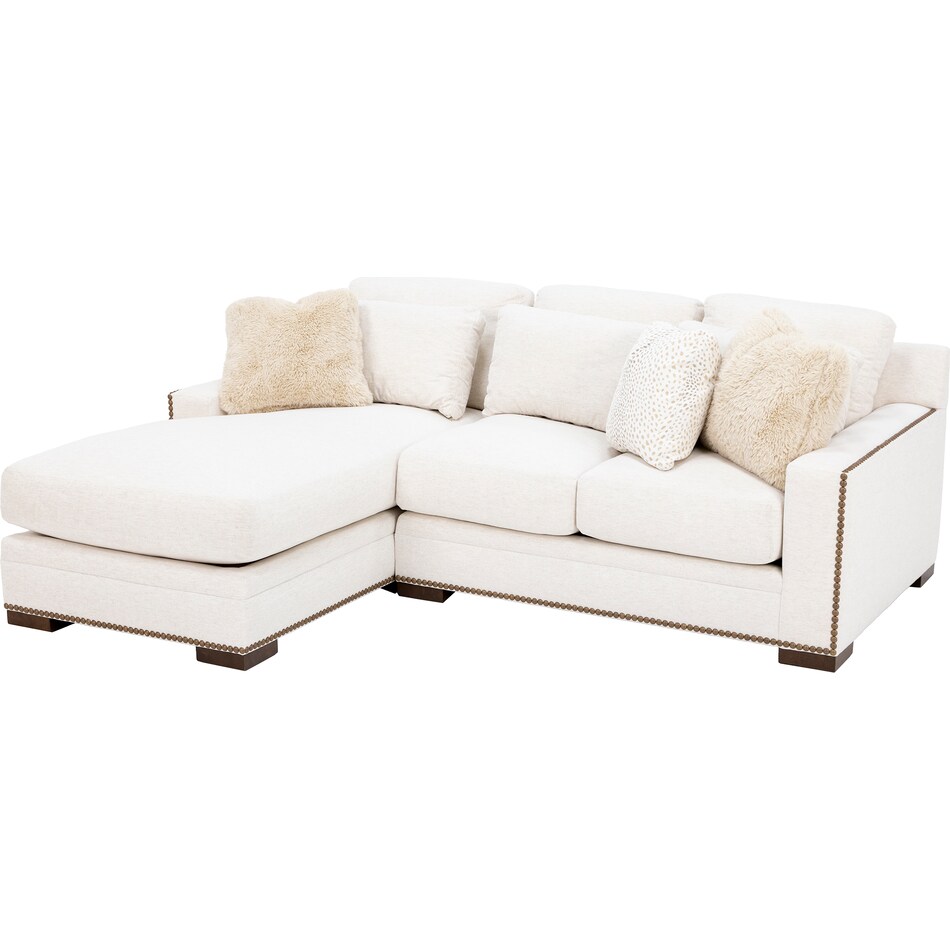 king hickory white sta fab sectional pieces pkg  