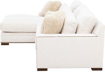 king hickory white sta fab sectional pieces pkg  