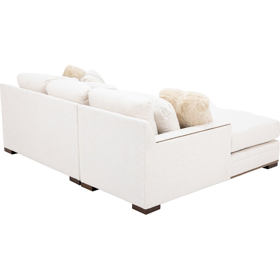 king hickory white sta fab sectional pieces pkg  