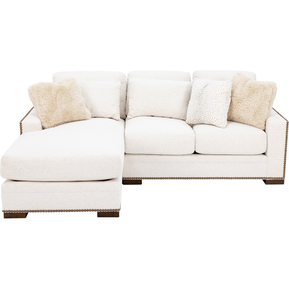 king hickory white sta fab sectional pieces pkg  