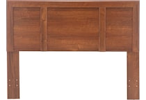 kith brown full or queen bed headboard fqc  